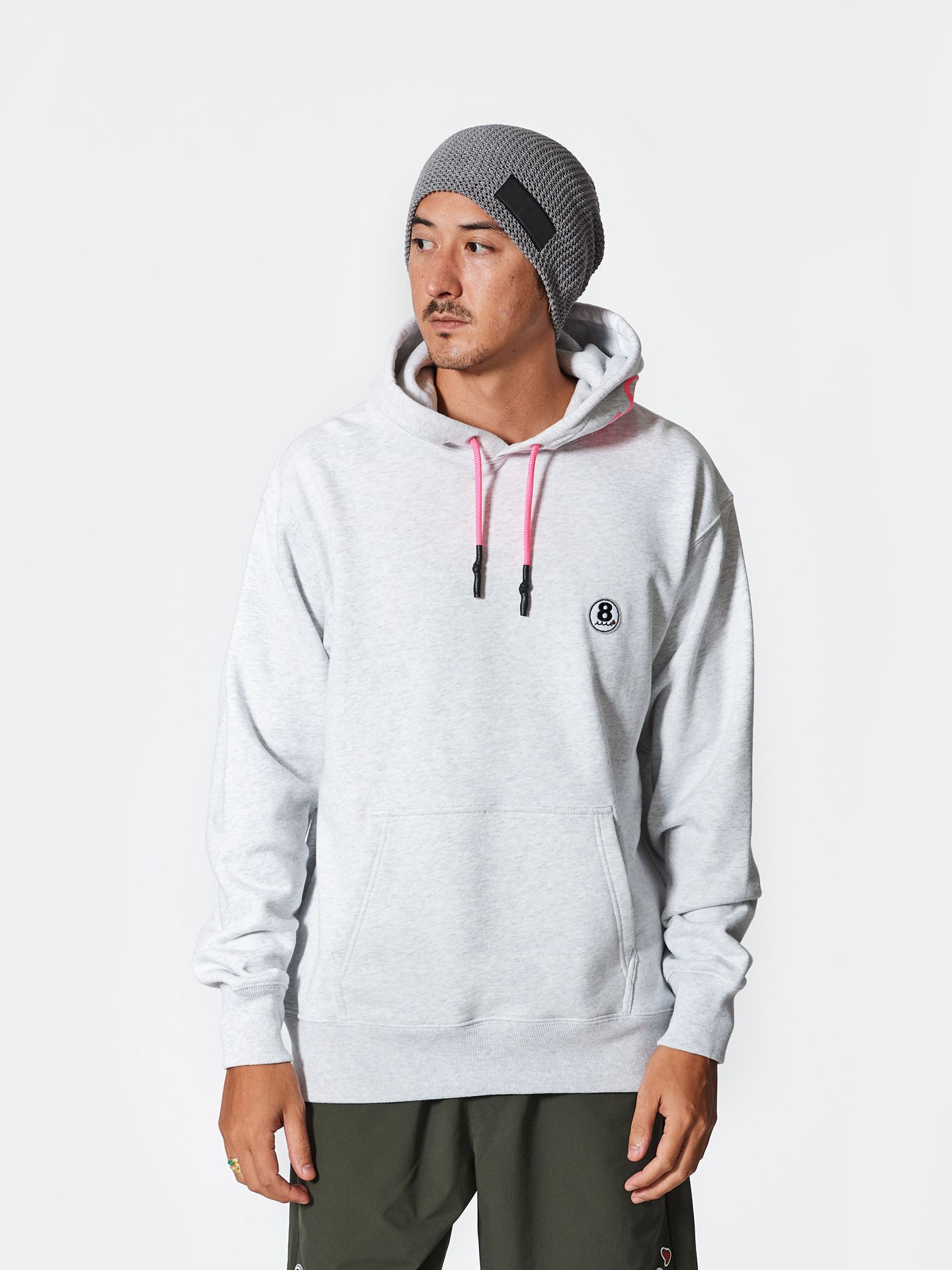 muta sweet muta hoodie / パーカー / グレー 【Acanthus×muta】
