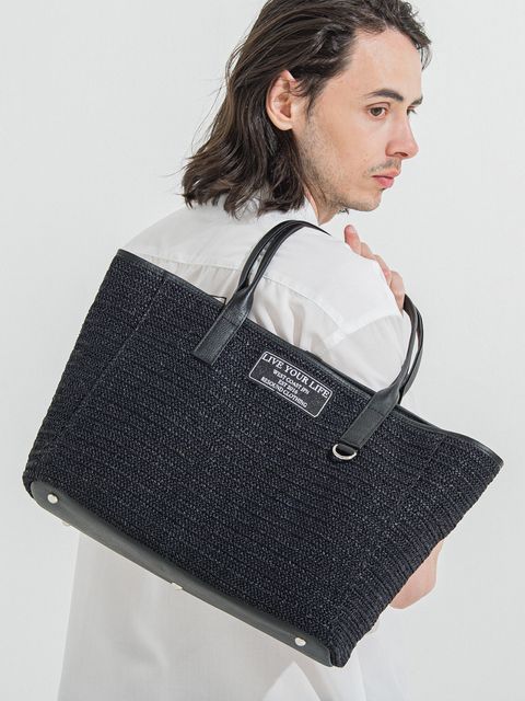 【予約品 】MESH TOTE BAG / メッシュトートバッグ / ブラック