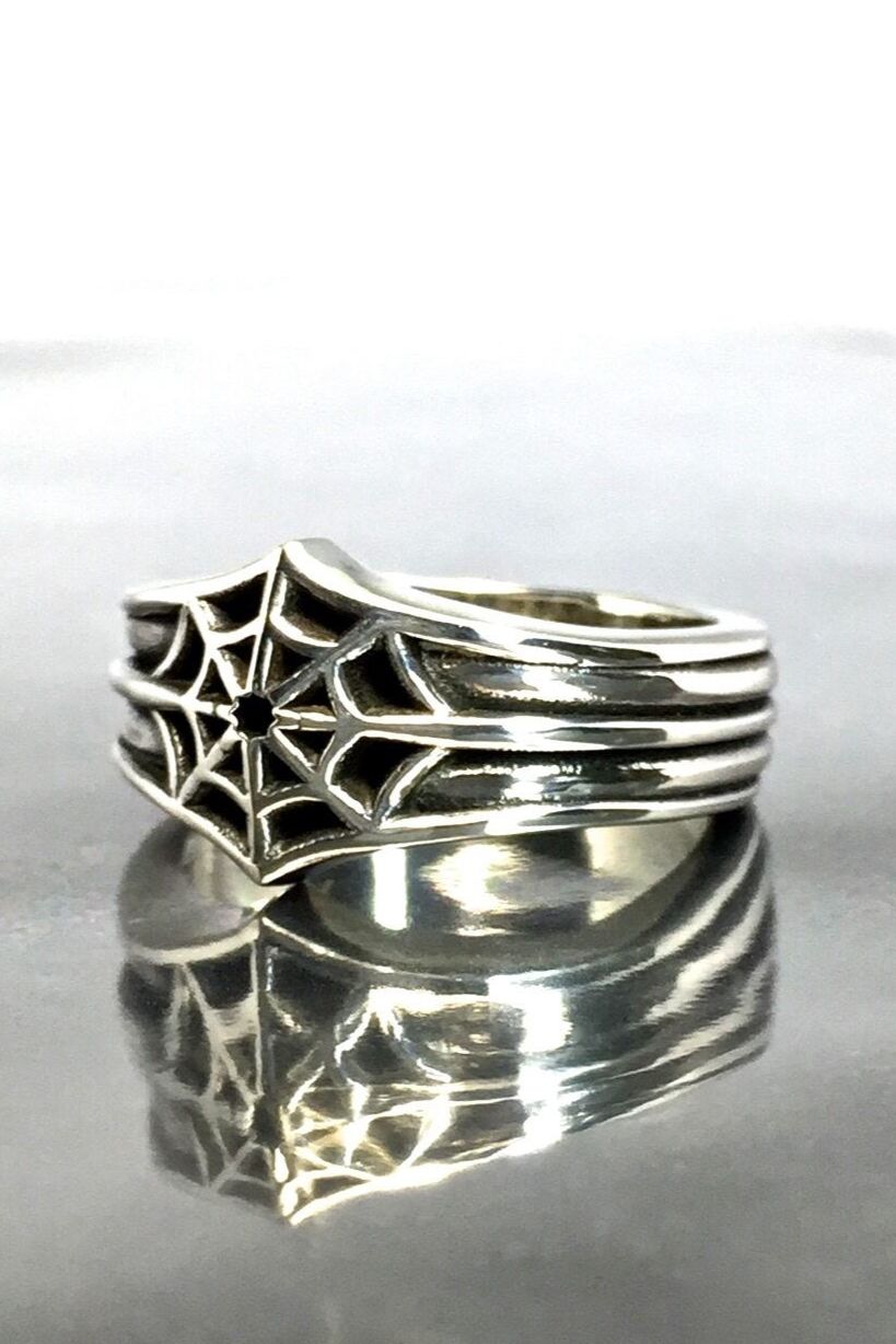 《受注生産》 SPIDER WEB RING [SMALL] リング 【注文から2-3週間後入荷予定】