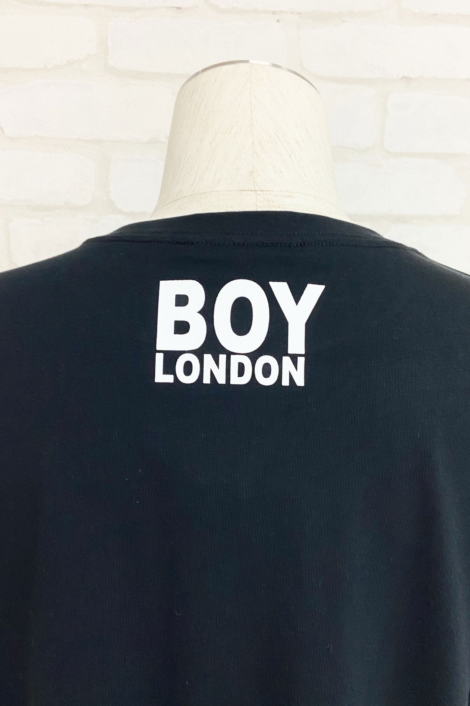 BOY LONDON - shots T-shirt / Black×Pink 【BOY LONDON】 | BRYAN