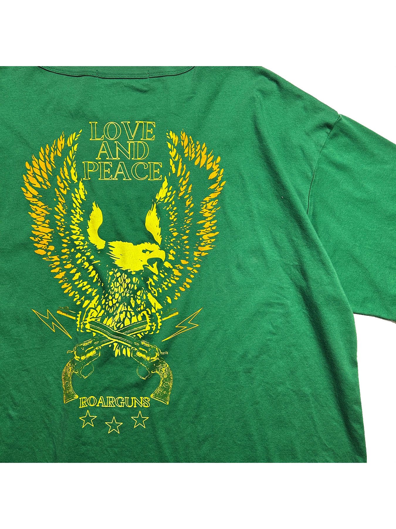 【予約品 8月10日(日) 締切 】EAGEL CROSSGUN S/S T / イーグル クロスガン Tシャツ / グリーン