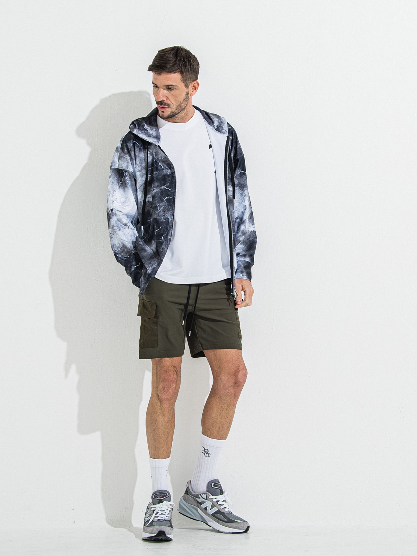 【予約品 】DARRELL CARGO SHORTS / ダレルカーゴショーツ / カーキ