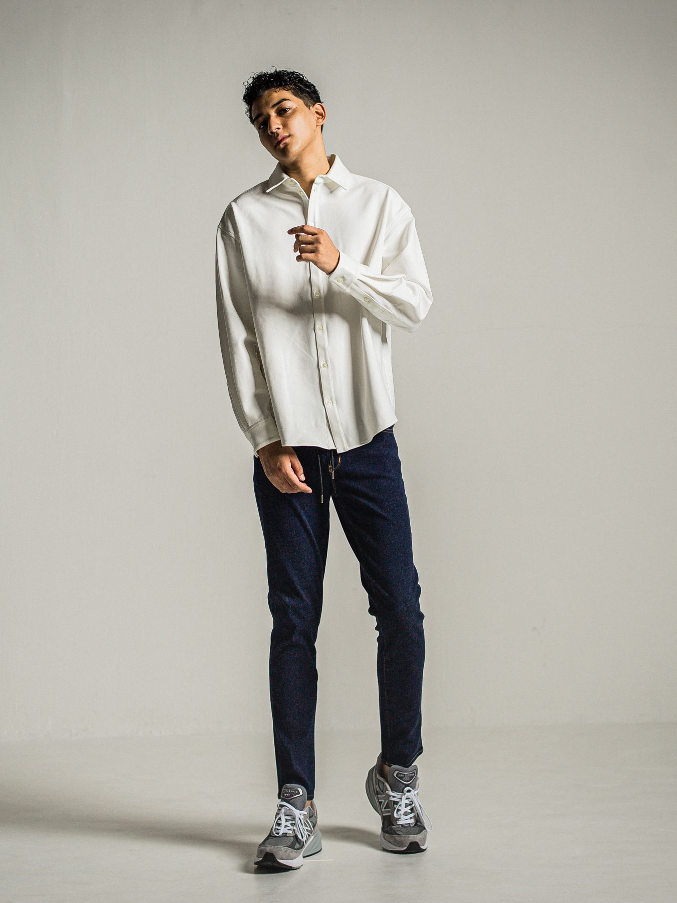 《予約9月1日18時締め》 MICK DENIM JERSEY  / インディゴワンウォッシュ