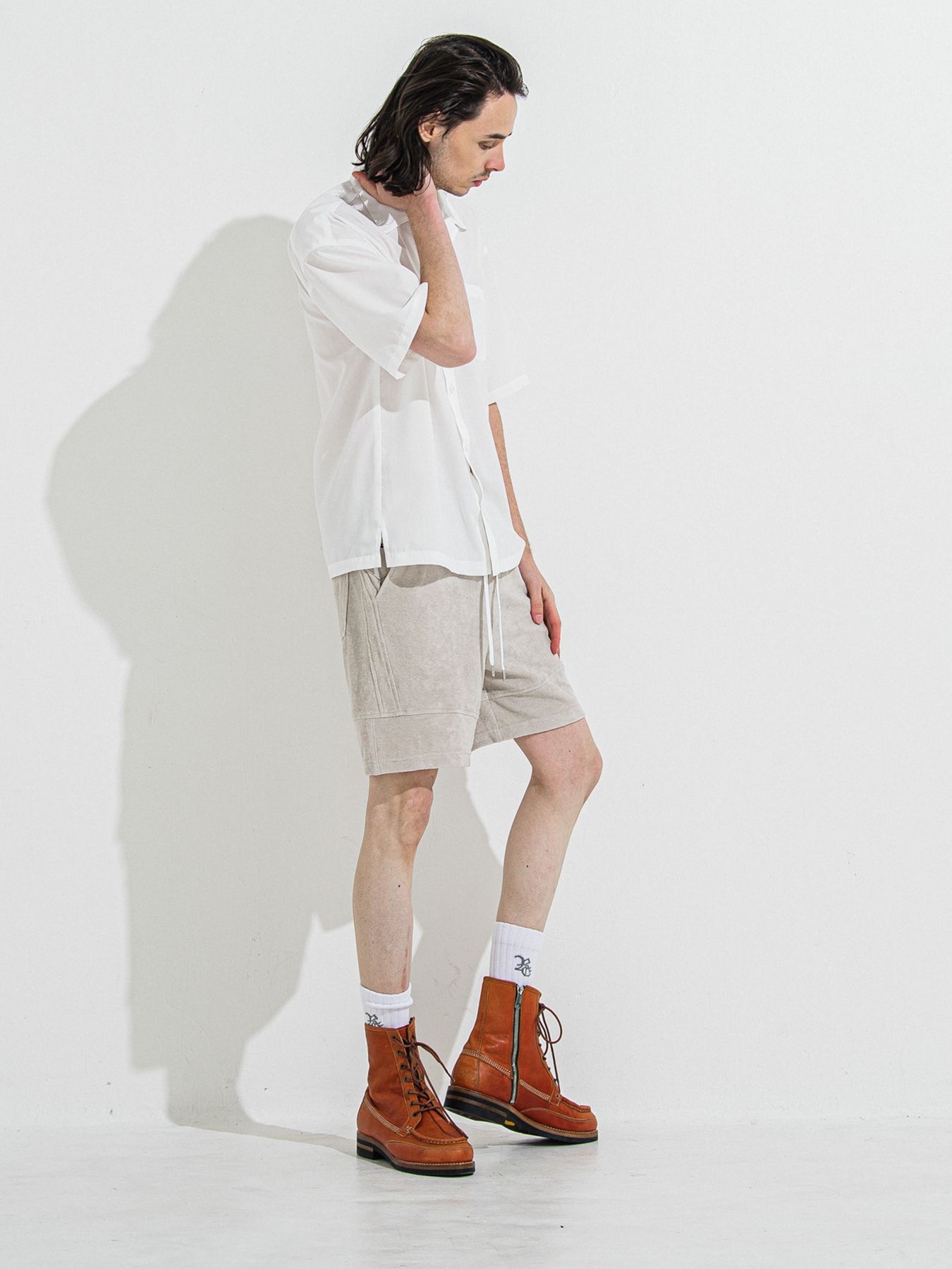 【予約品 】ZACK HALF SHIRT / ザックハーフスリーブシャツ / ホワイト