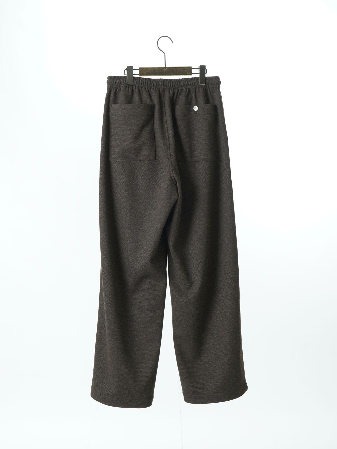 【予約品 】LUXMODERN EASYTROUSERS / イージーパンツ / 杢ブラウン