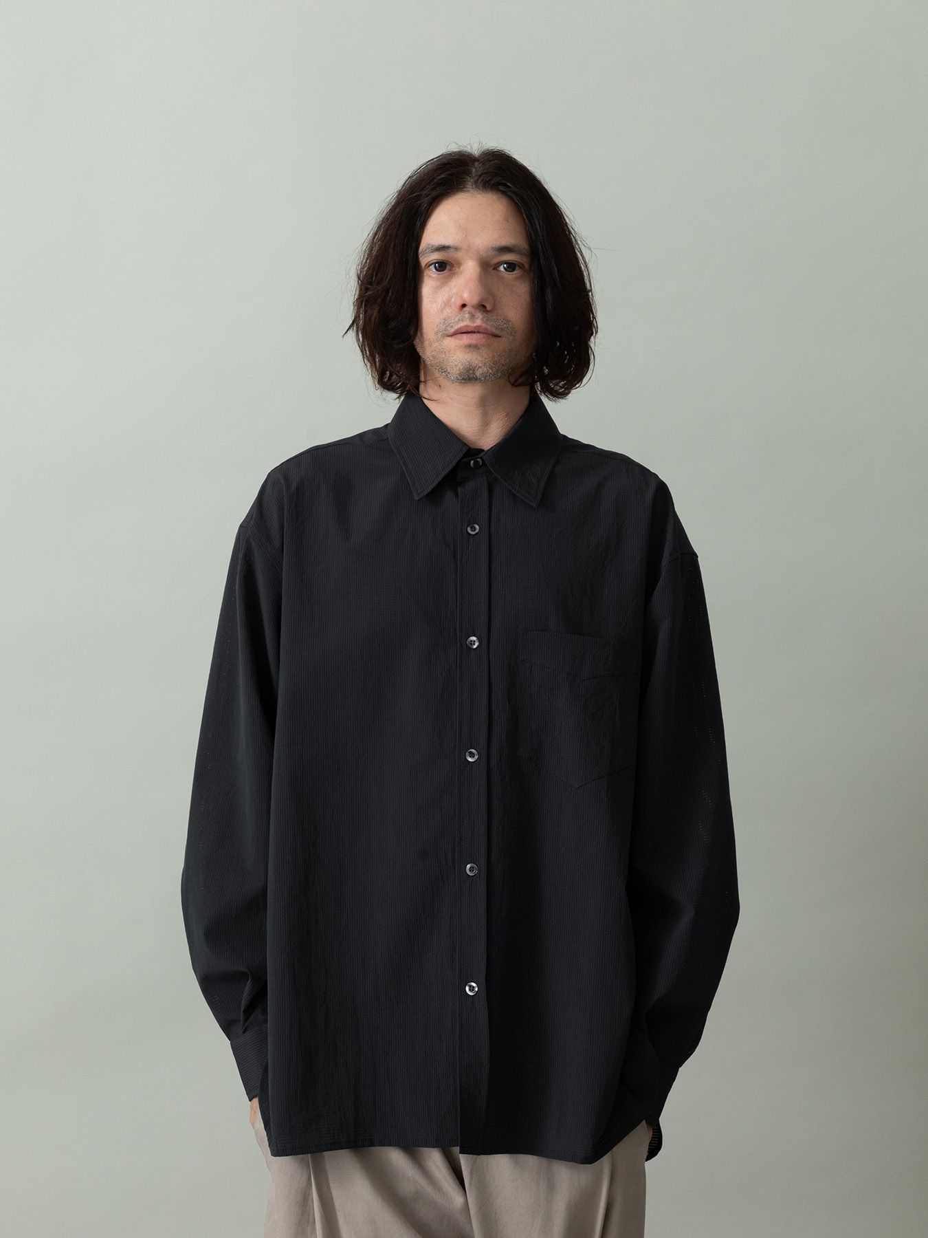 【予約品 2月1日(日) 締切】DOTAIR SHIRTS / ドットエアーシャツ / ブラック