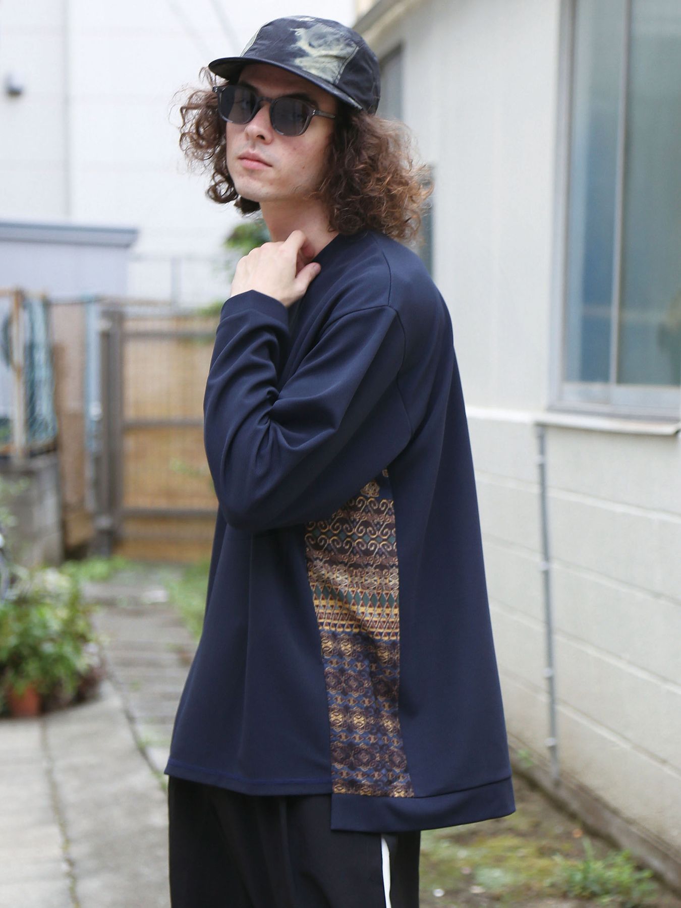 NOMAD CUTSEW / ネイビー【QUOLT】