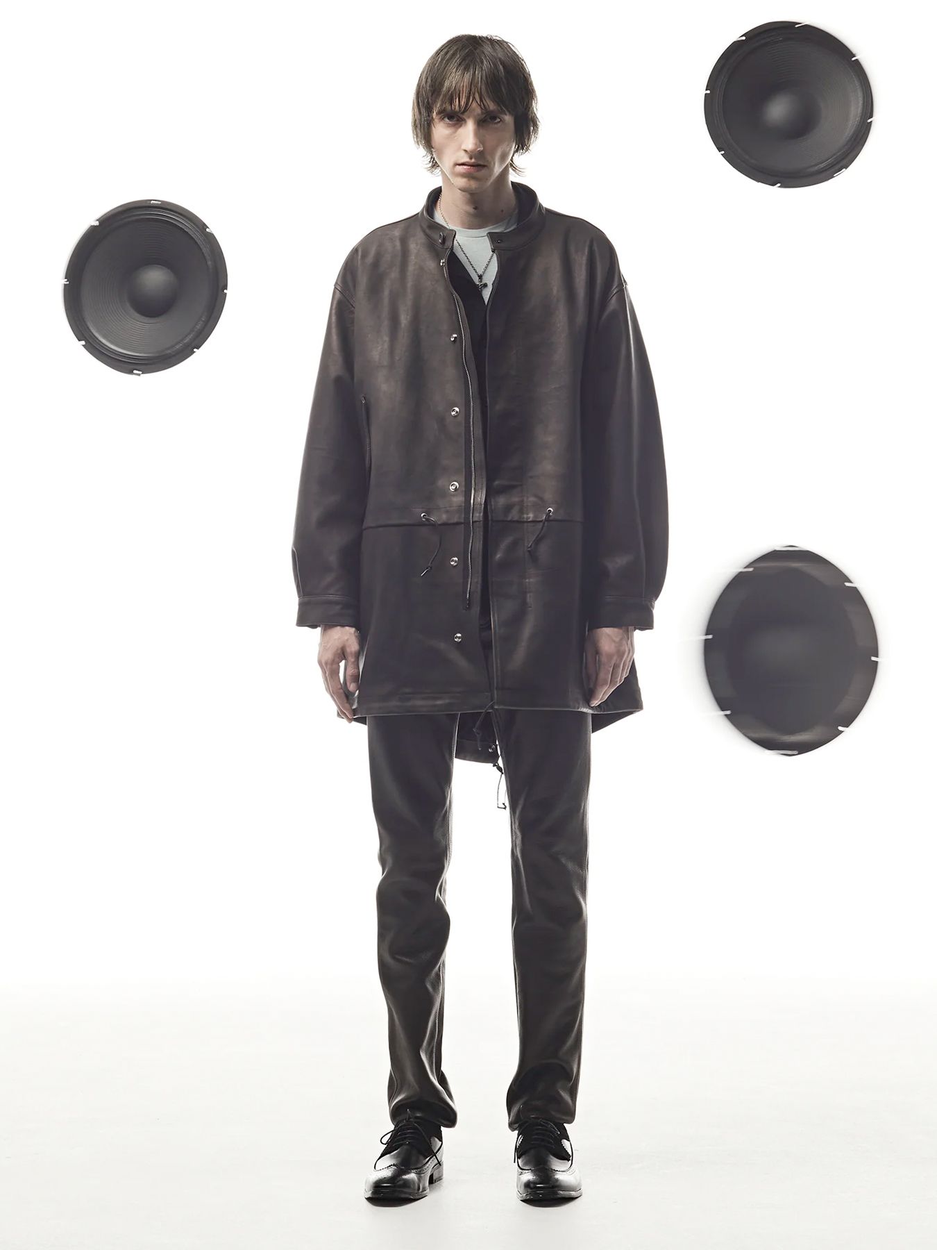 Japanese Washable Cow hide Five Pocket Pants / ジャパン ウォッシャブル カウハイド 5ポケットパンツ / LAD GEAR