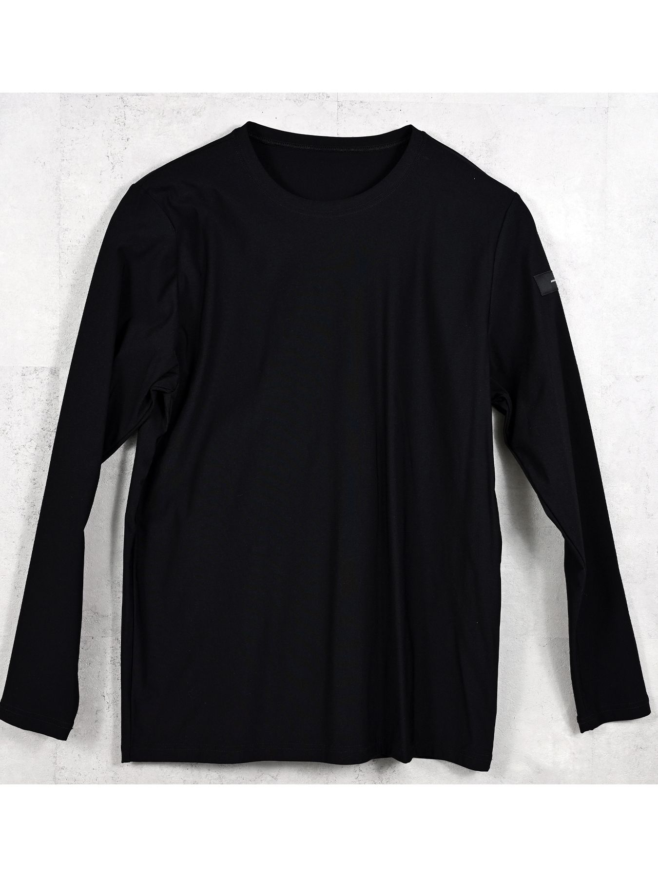 【予約品 11月16日(日) 締切】NYLON LONGSLEEVE TEE / ナイロン ロングスリーブTシャツ / ブラック