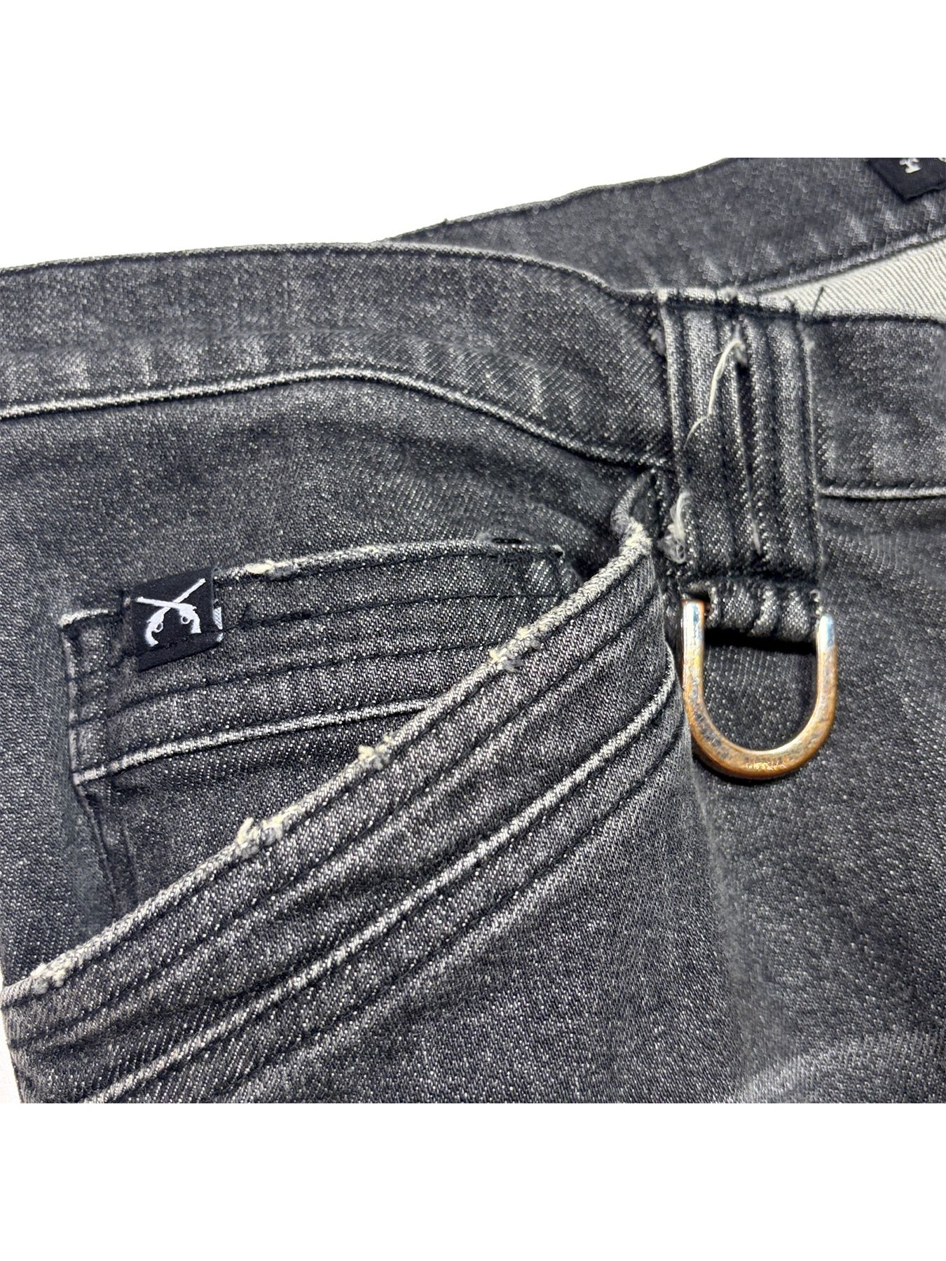 【予約品 8月23日(日) 締切】STRECH DENIM CARGO/P / ブラック