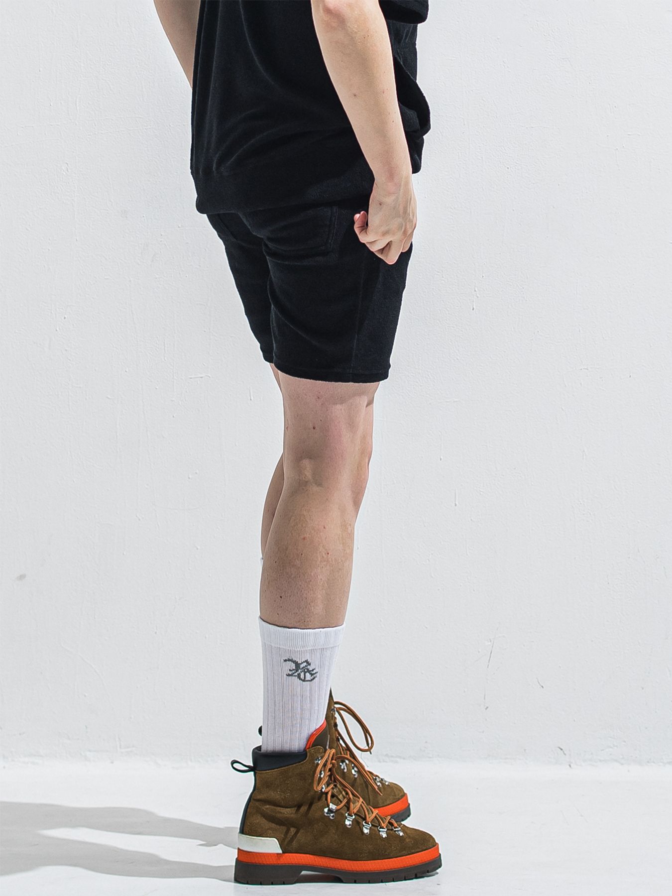 【予約品 2月15日(日) 18:00 締切】VINTAGE PILE SHORTS / パイルショートパンツ / ブラック