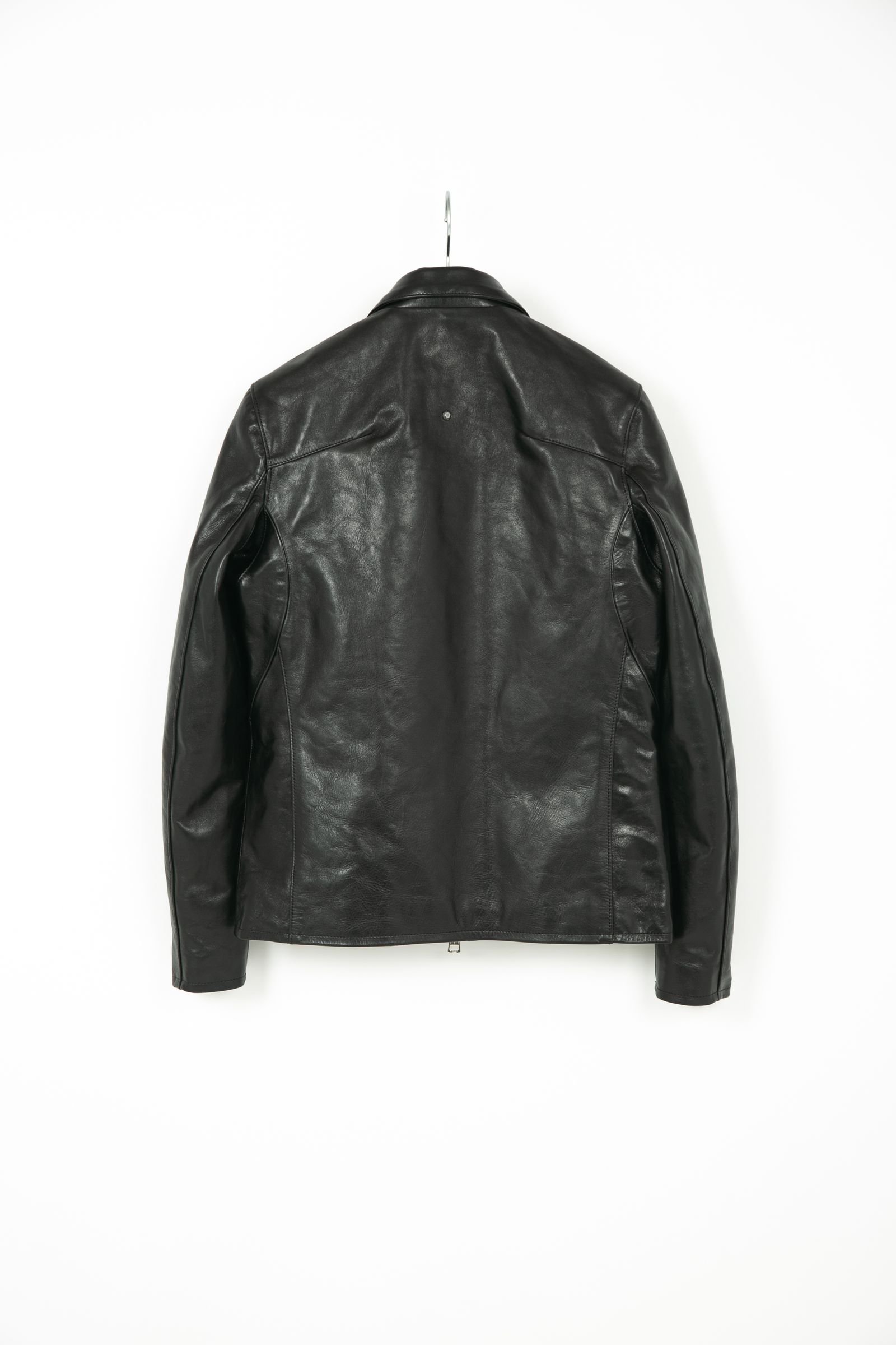 《11/14(日)〆予約品》 Wネーム VINCENTS DeeTA EDITION フルタンニンホースハイド ヴィンテージワックス シングルライダース BLACK 【STRUM】 2月中旬入荷予定