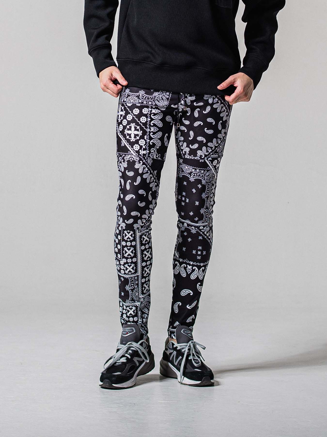 【予約品 11月16日(日) 締切】JOHNSON LINE PANTS / ジョンソンラインパンツ / バンダナブラック