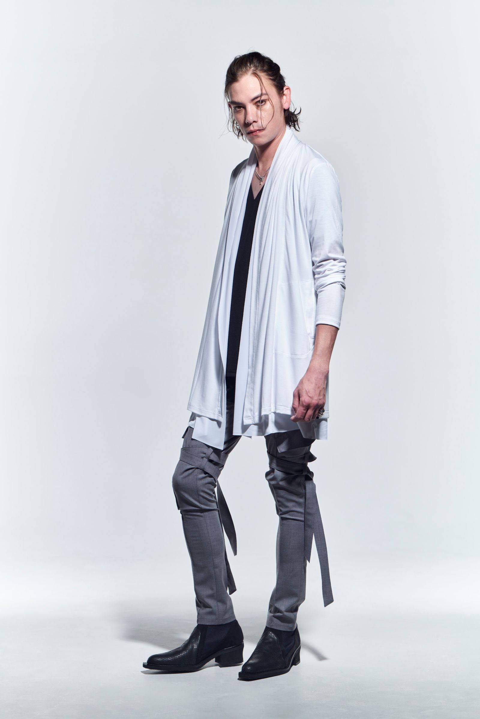 《予約品》 SaruelBondagePants サルエルパンツ TWS-Stretch / Grey 【kiryuyrik】 1月入荷予定