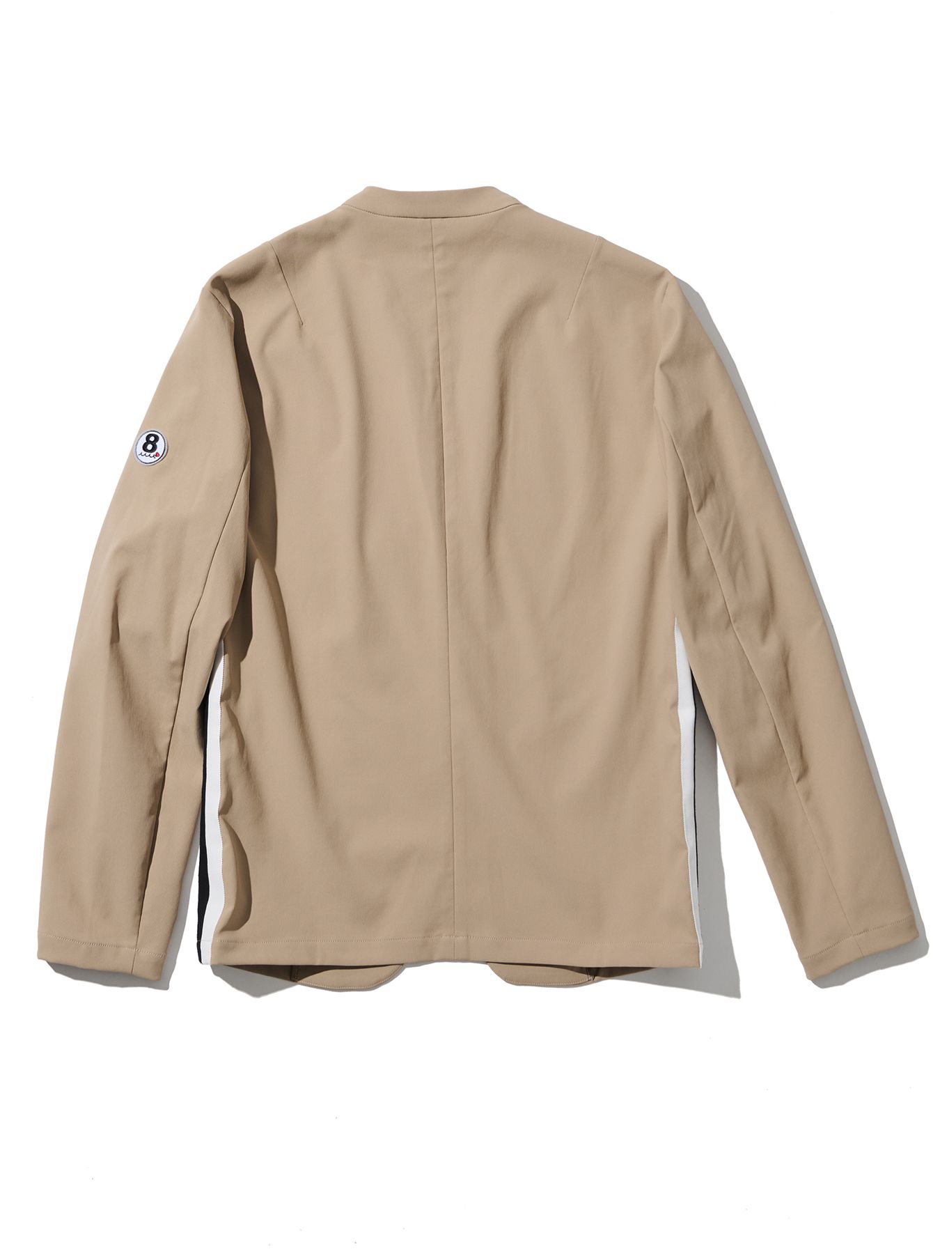 【予約品 10月9日(木) 締切】muta sweet no collar jacket / ノーカラージャケット / ベージュ【Acanthus × muta MARINE】