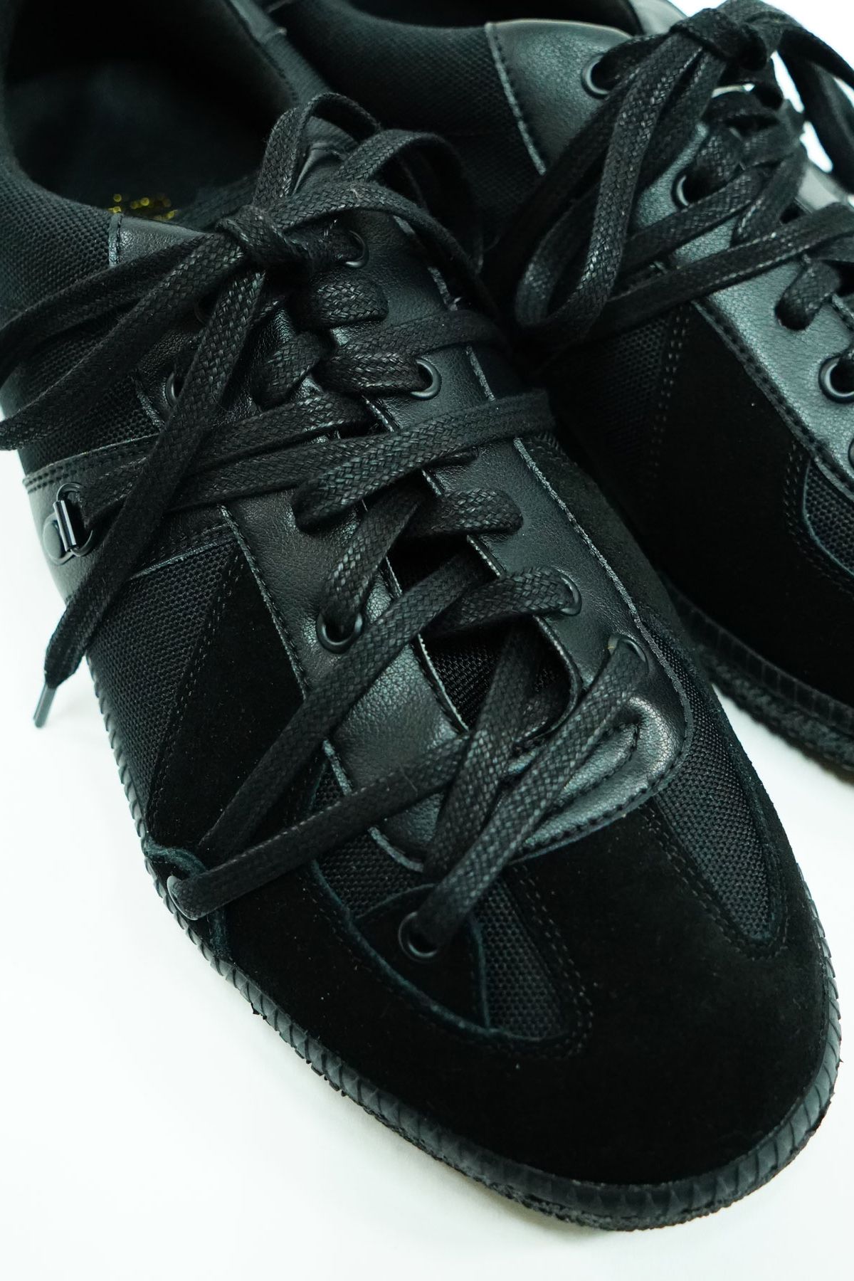 GERMAN TRAINER Lethercombi / ブラック 【EGO TRIPPING】