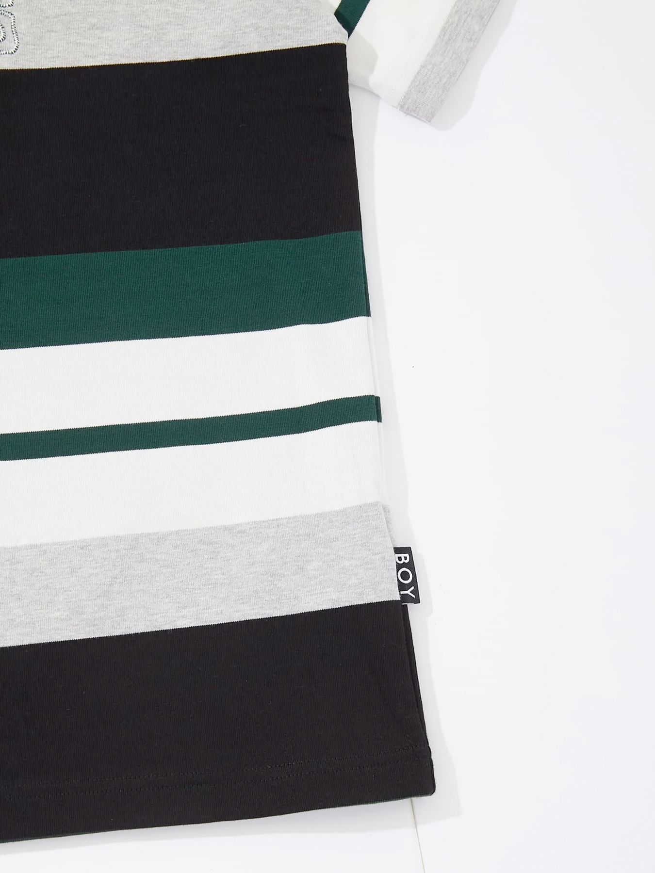 COLLEGE BORDER TEE / カレッジボーダーTシャツ / グリーン