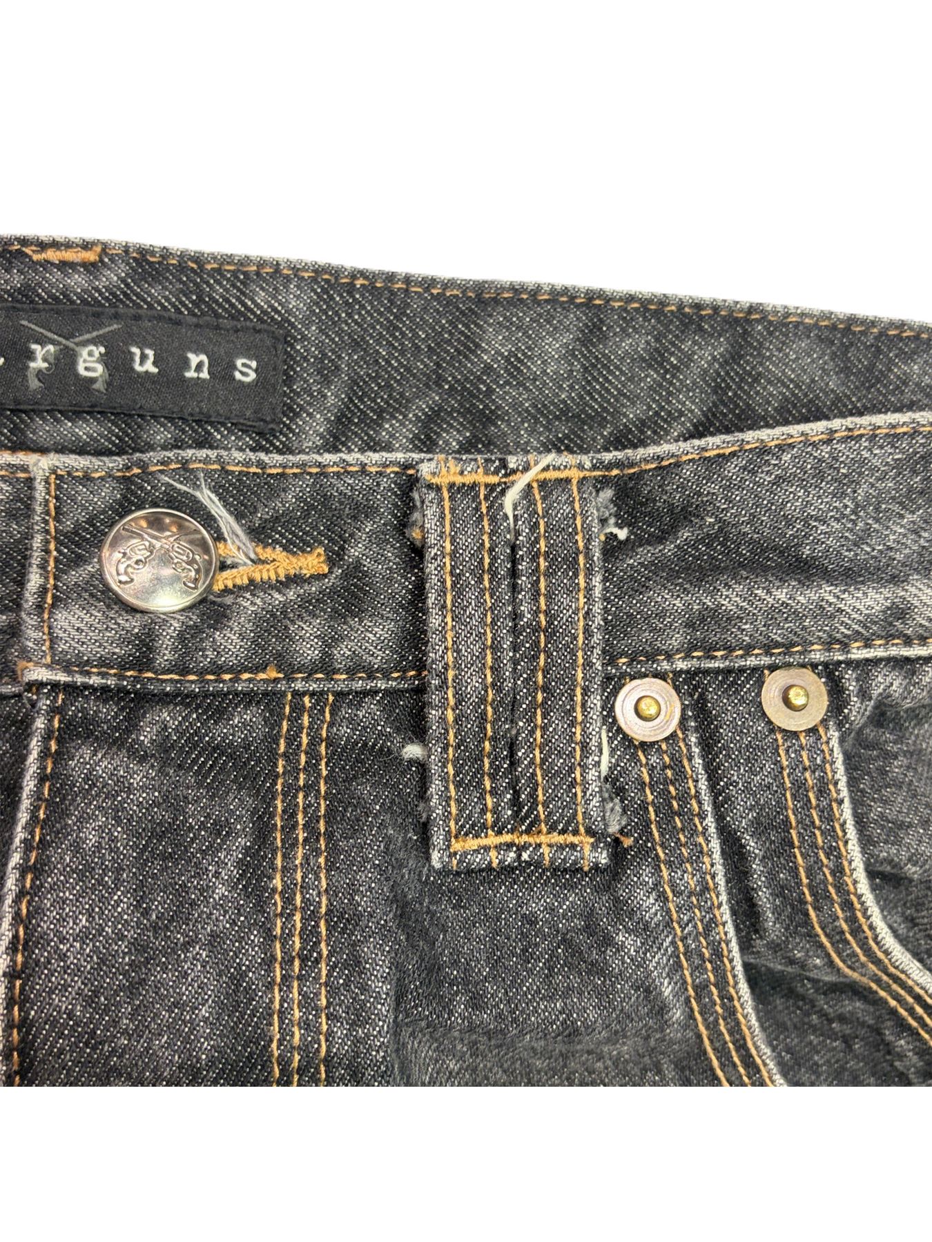 【予約品 3月9日(月) 18:00 締切】VIN/DEN/WIDE USE/BASIC / USED加工 ヴィンテージ ワイド デニム パンツ / ブラック