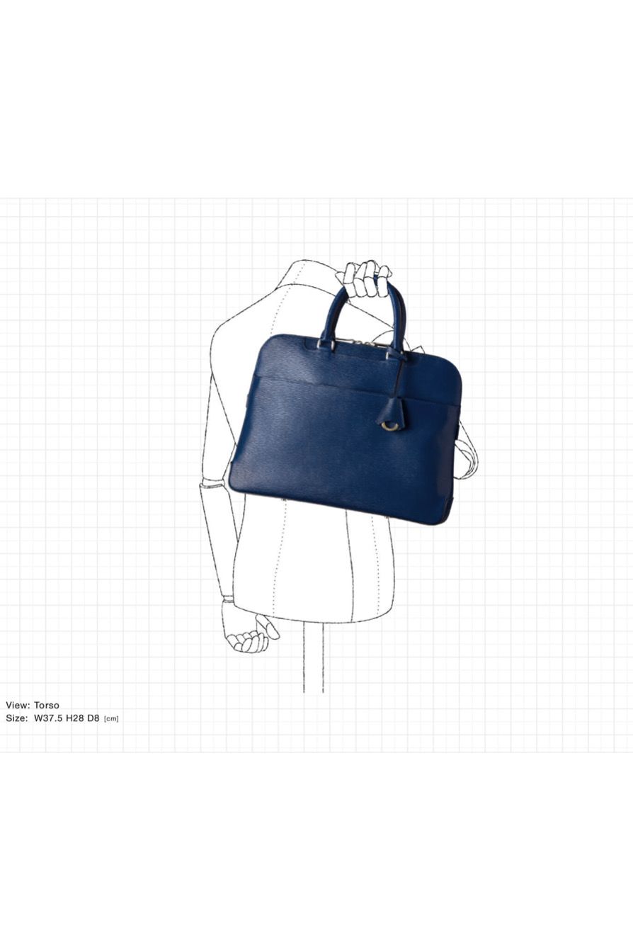 ブリーフ Wave Leather / Navy 【aniary】