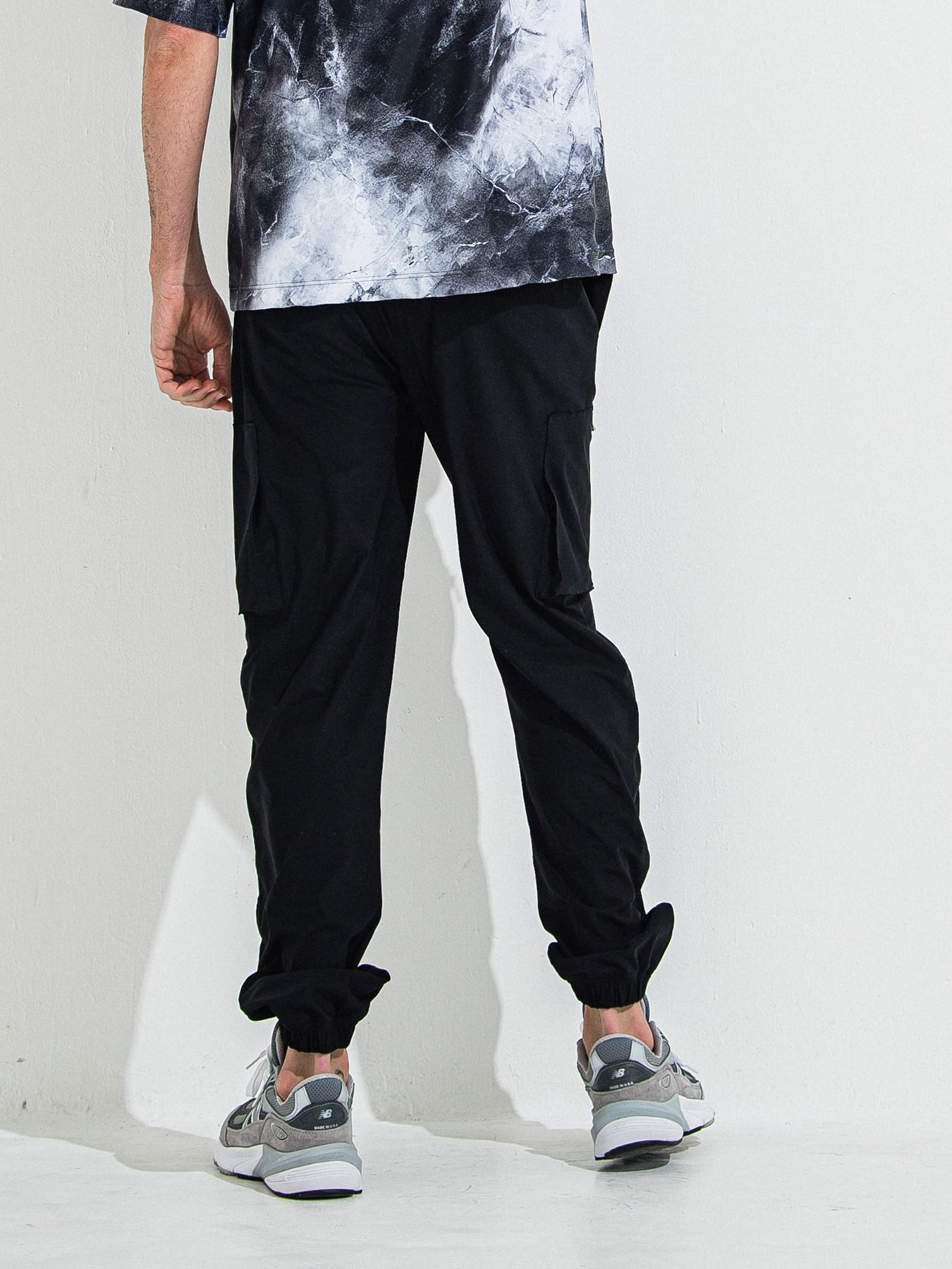 【予約品 】DAVID NYLON CARGO PANTS / デヴィッドナイロンカーゴパンツ / ブラック