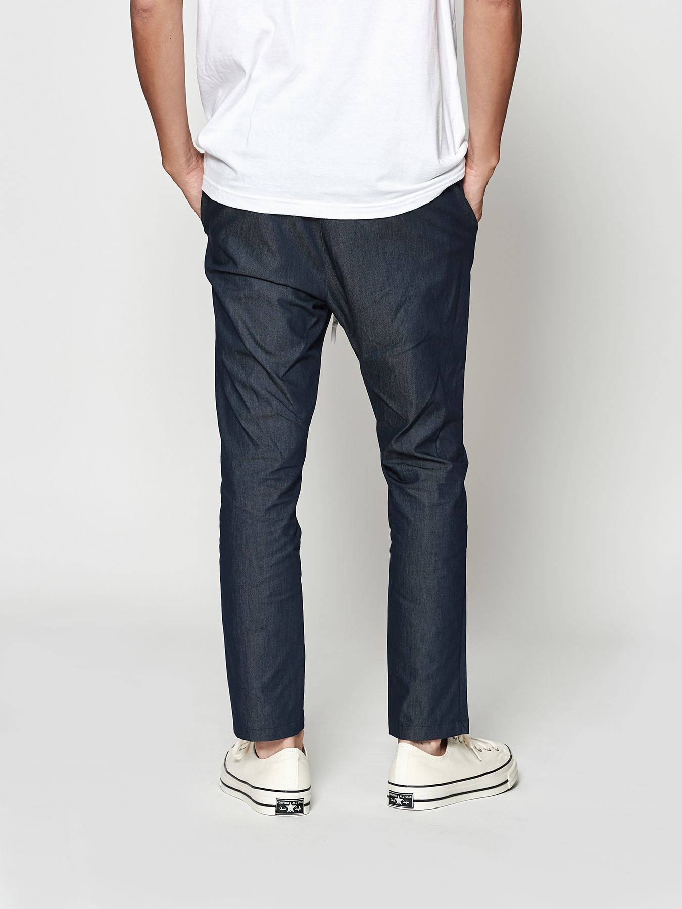 【予約品 10月9日(木) 締切】muta Easy Tight Pants / イージータイトパンツ / インディゴ【Acanthus × muta MARINE】