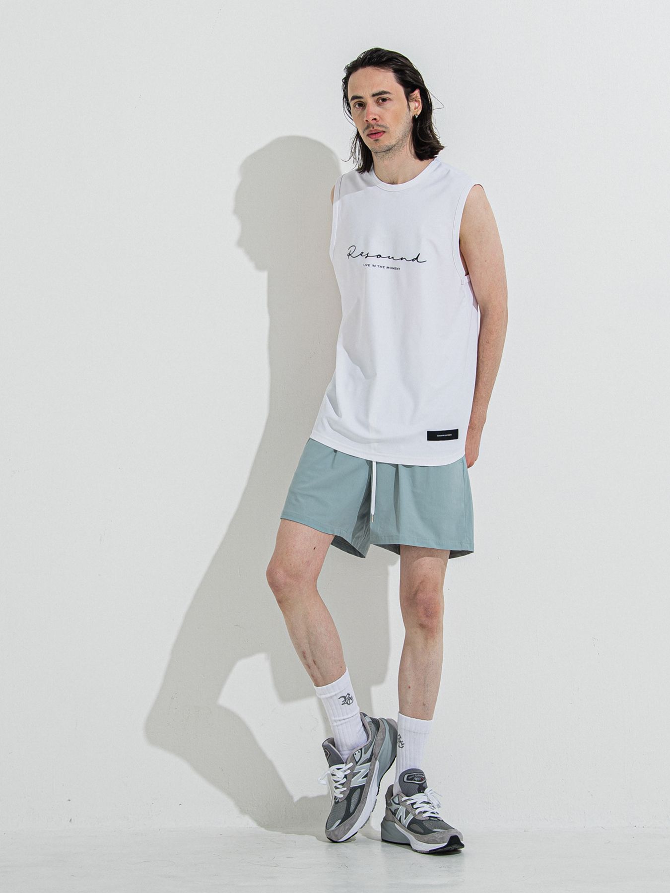 【予約品 】TV NYLON SHORTS / ティーヴィーナイロンショーツ / アクア