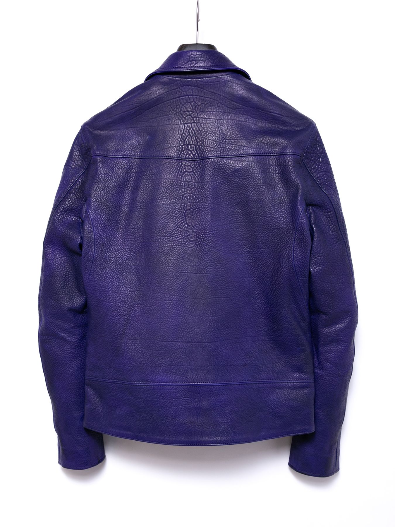 【予約品 4月6日(月) 締切】Full Vegetable Tanned Italian Double Shoulder Steer Hide Garment Burning Dyed Double Riders / イタリアン ダブルショルダー 燃焼製品染めダブルライダース / LIST