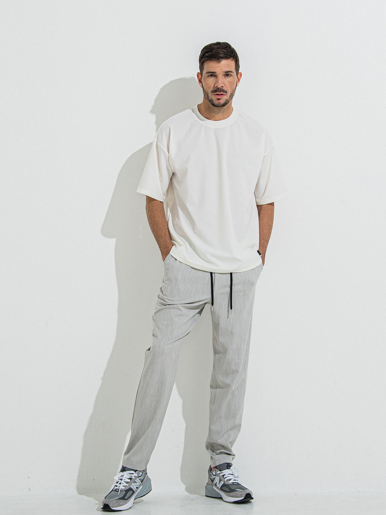 【予約品 】DAVID NYLON CARGO PANTS / デヴィッドナイロンカーゴパンツ / グレー