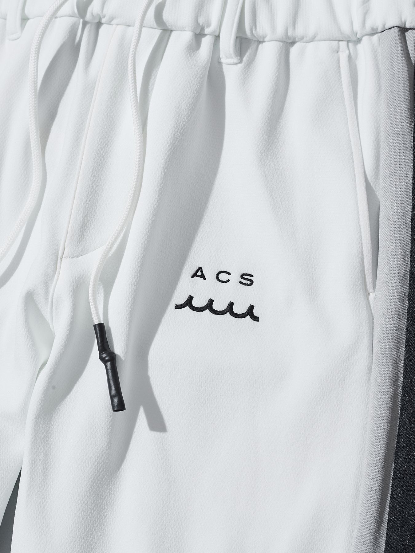 【予約品 10月9日(木) 締切】muta Track Pants / トラックパンツ / ホワイト【Acanthus × muta MARINE】