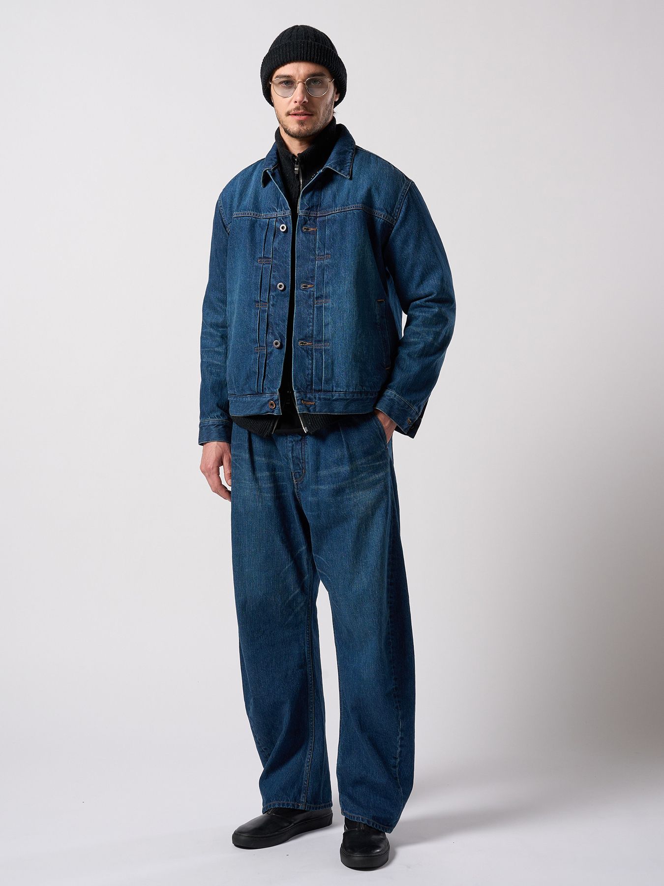 【予約品 4月19日(日) 18時締切】wide banana used / ワイドバナナユーズド / インディゴユーズド