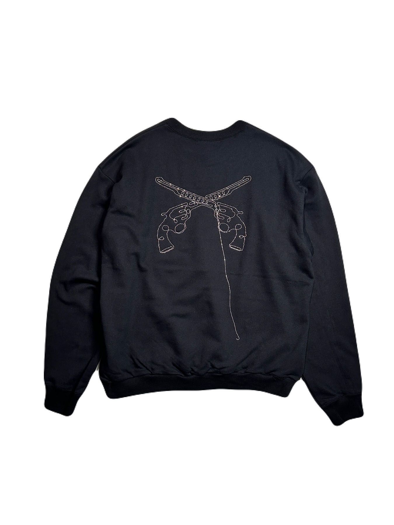 【予約品 8月10日(日) 締切 】BALL CHAIN SWEAT / ボールチェーン スウェット / ブラック