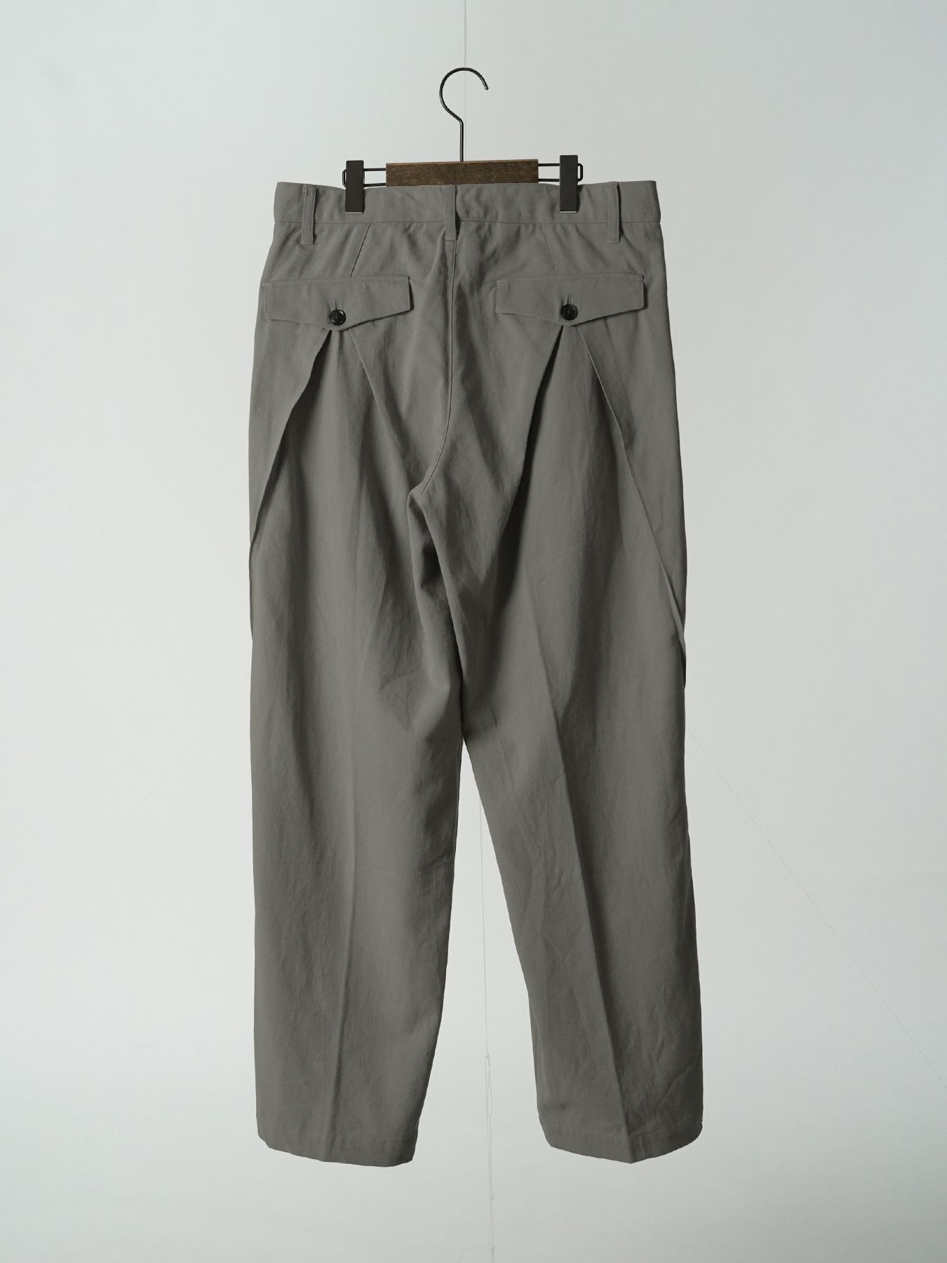 【予約品 5月27日(水) 締切】BUCKTUCK-TOROUSERS / バックタック トラウザーズ / グレー