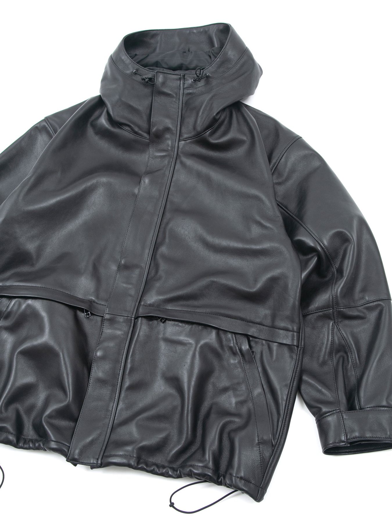 Full Tanned Wax Lamb Skin Mountain Jacket / ラムスキン マウンテン ジャケット / FORK（フォーク）