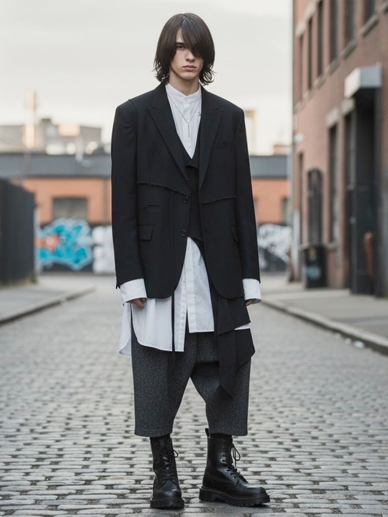 《受注生産》VOID STICK [CROSS] #1 with GODSIZE® I.D. TAG NECKLACE / ヴォイドスティック [クロス] #1 ゴッドサイズ® I.D.タグネックレス / 注文から2～3週間後入荷予定