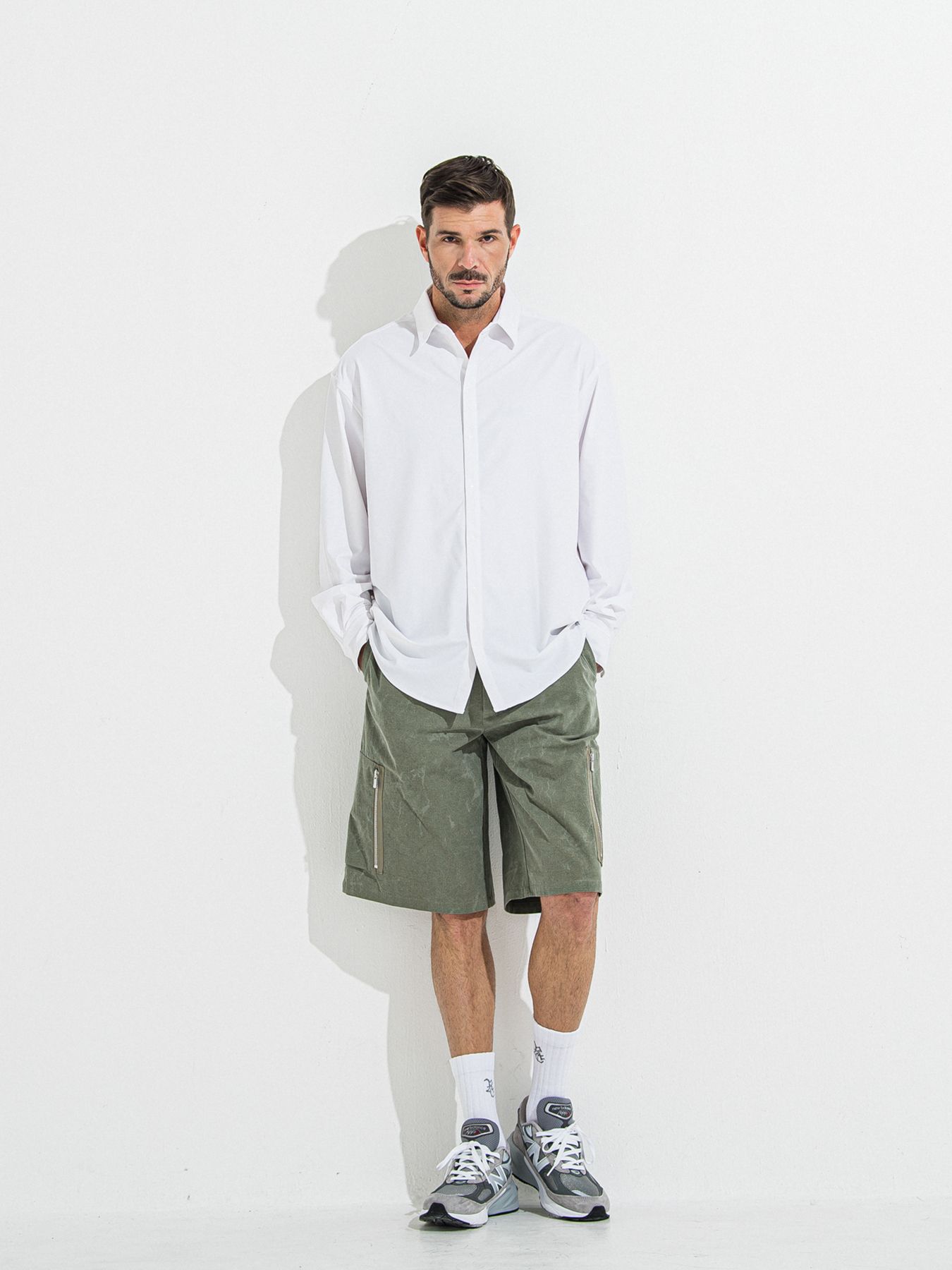 【予約品 】RASH JACK SHIRTS / ラッシュガード ジャックシャツ / ホワイト