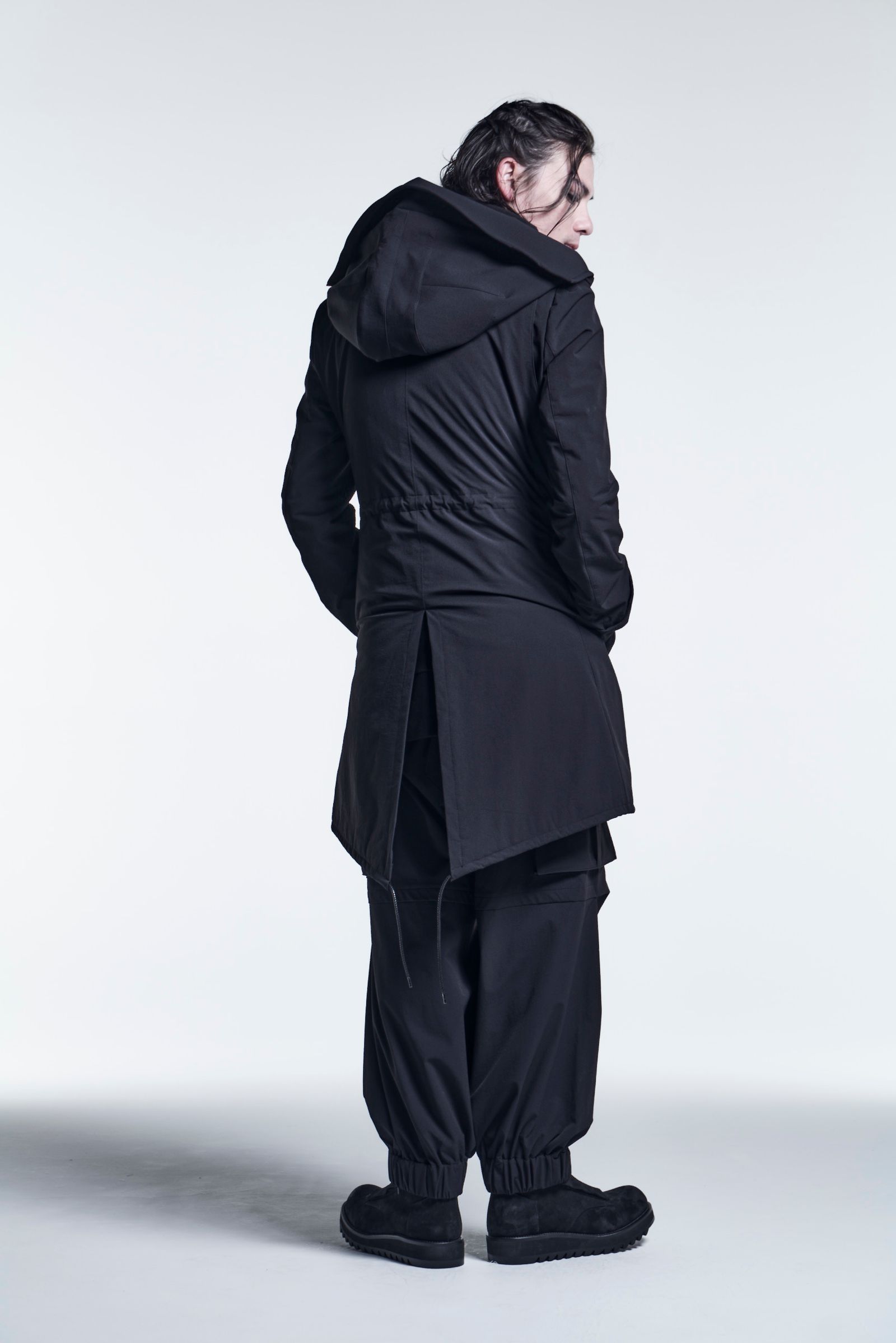《予約品》 CargoPants 2Way-W-Cloth / Black 【kiryuyrik】 9月入荷予定