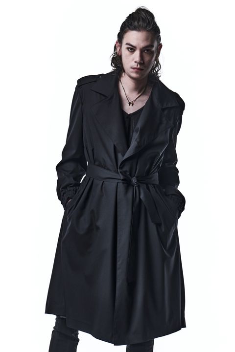 《予約品》 DrapCoat コート TWS Tropical / Black 【kiryuyrik】 7月入荷予定