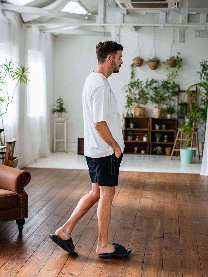 《予約品3月3日18：00締め》 Johnson NYLON HP / ハーフパンツ / ブラック・ラインブラック