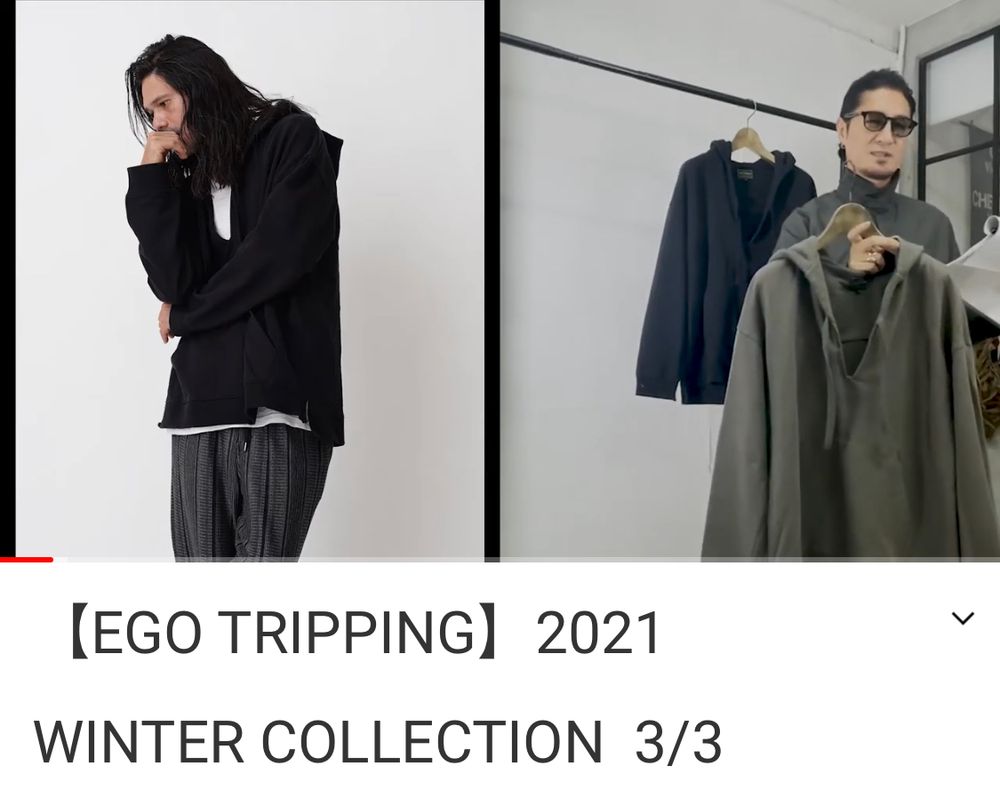 動画YouTube展示会 EGO TRIPPING 2021WINTER メンズ レディース キッズ