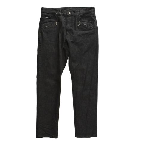 《予約品3月27日 23時55分締め》 DENIM ONEWASH PT MET / デニムパンツ / ブラック  【roarguns 】8月中入荷予定