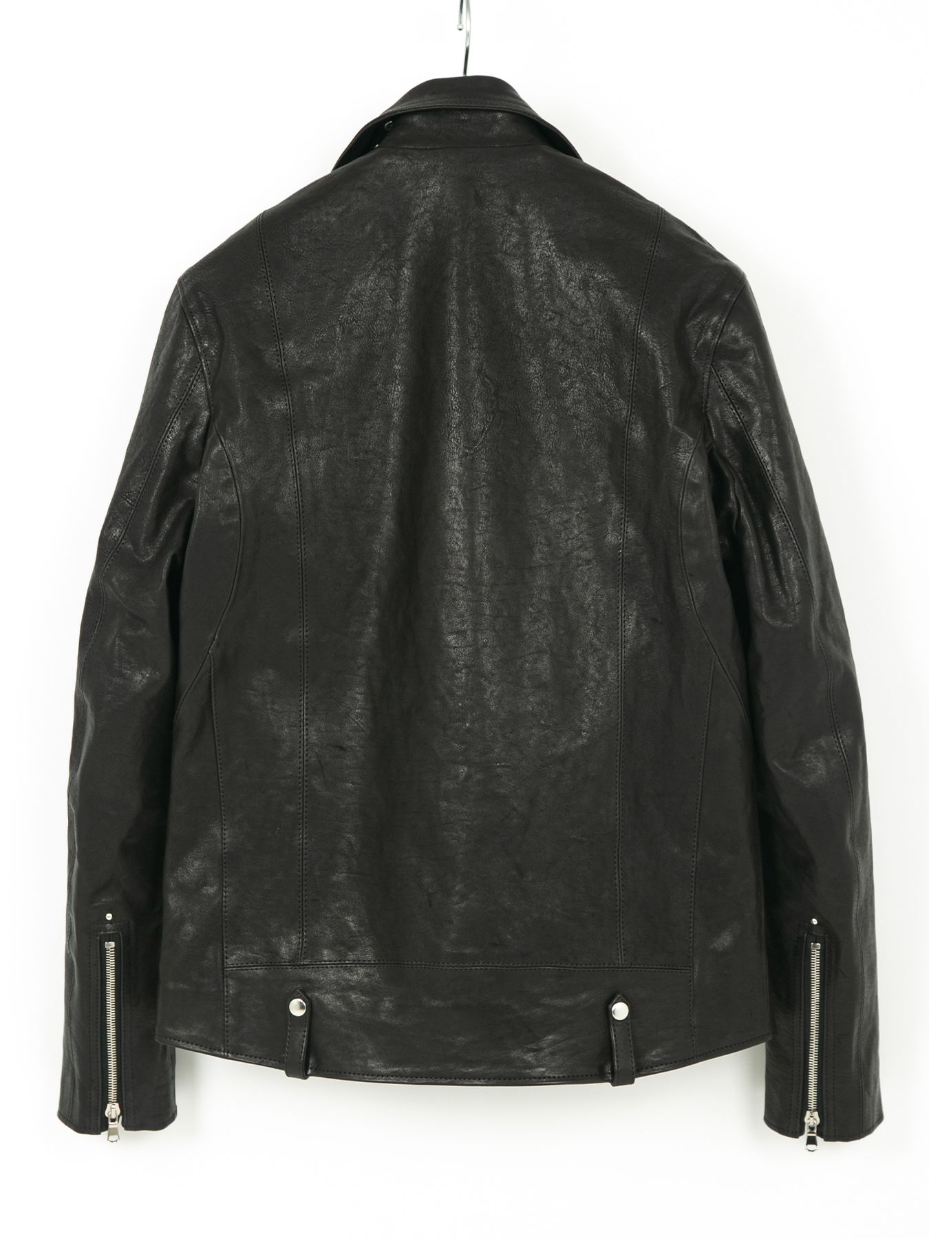 【予約品 4月6日(月) 締切】Pit Vegetable Full Tanned Shrunken Horsehide Double Riders / フルタンニン ピット鞣し シュリンクホースハイド ダブルライダース / HI-FLYER