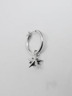 《受注生産》 THIN HOOP -raised by wolves- [LARGE] with 10P STAR / レイズド・バイ・ウルヴス シンフープ L ウィズ 10ピークススター / 注文から2～3週間後入荷予定