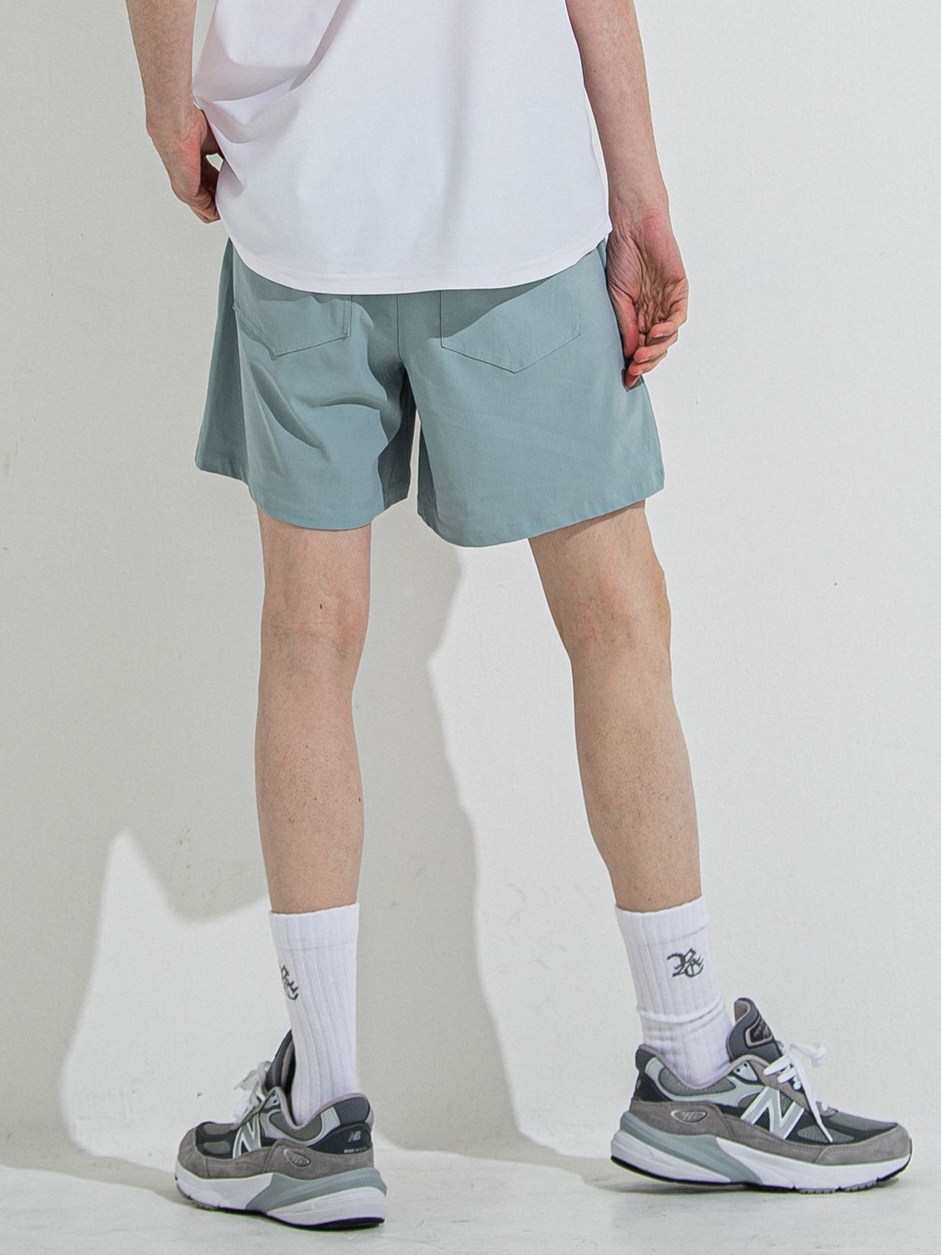 【予約品 】TV NYLON SHORTS / ティーヴィーナイロンショーツ / アクア