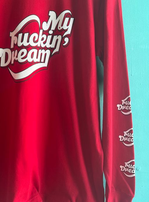 《予約》  sweat foodie (jelly) / レッド  【M】3月末～4月頃 入荷予定