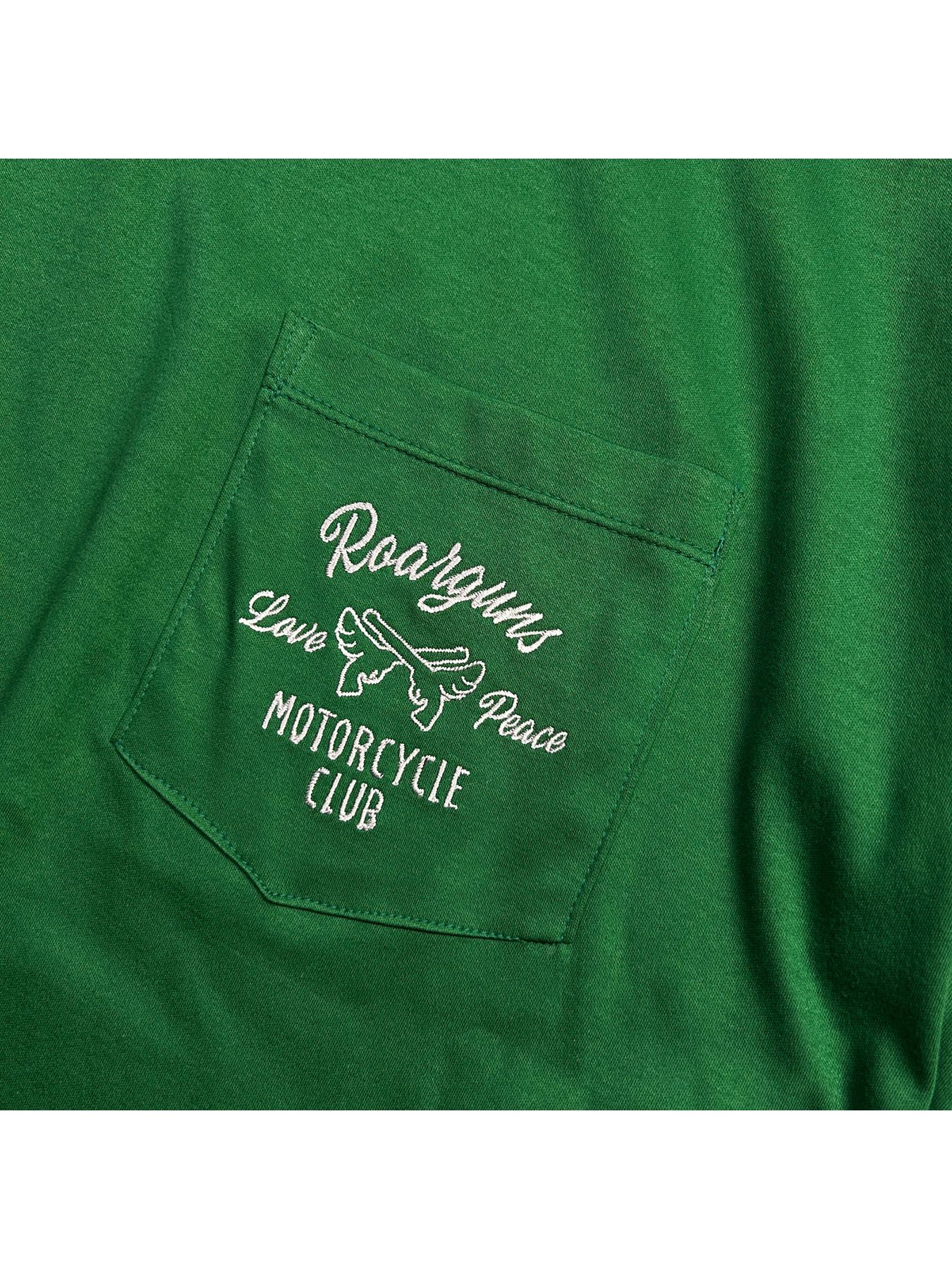 【予約品 8月10日(日) 締切 】MOTOR CYCLE CLUB T / モーターサイクルクラブ Tシャツ / グリーン
