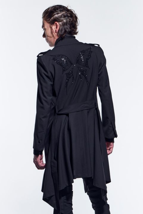 《予約品》 FlareJacket JetSWAROFSKY テーラードジャケット TWS-Stretch / Black 【kiryuyrik】 1月入荷予定