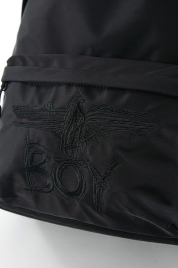 BOY EAGLE NYLON BACKPACK / ブラック 【BOY LONDON】