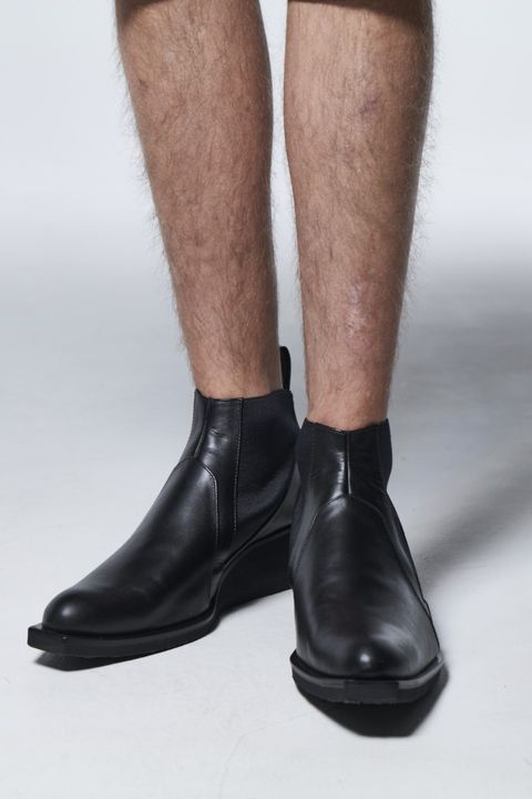 《予約品》 SideGoreHeelBoots / ブラック 【kiryuyrik】 2023年4月以降入荷予定