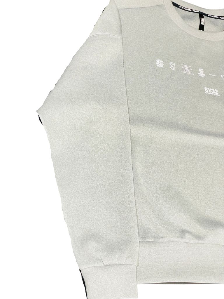DOUBLE KNIT BIG SILHOUETTE P/O SREW / プルオーバー / グレー