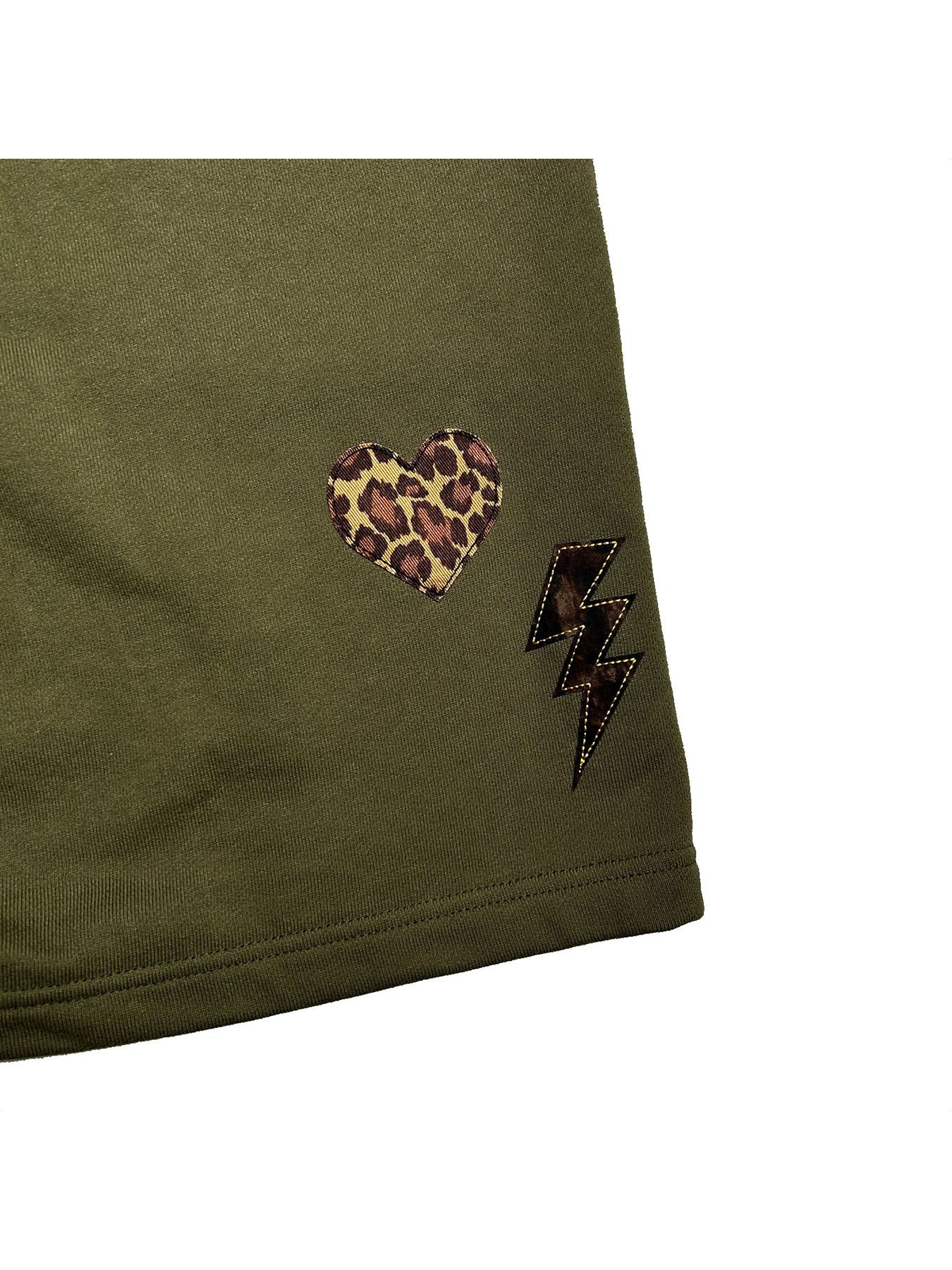 【予約品 8月10日(日) 締切 】PATCH WORK SHORTS / パッチワーク ショーツ / カーキ